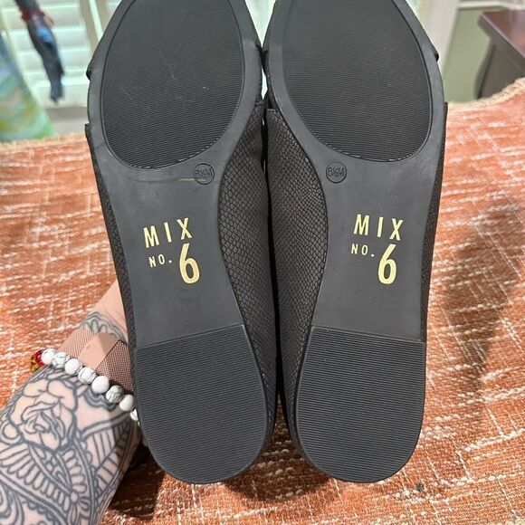 Black Mix No. 6 Sandals Size 8.5 - Picture 9 of 9